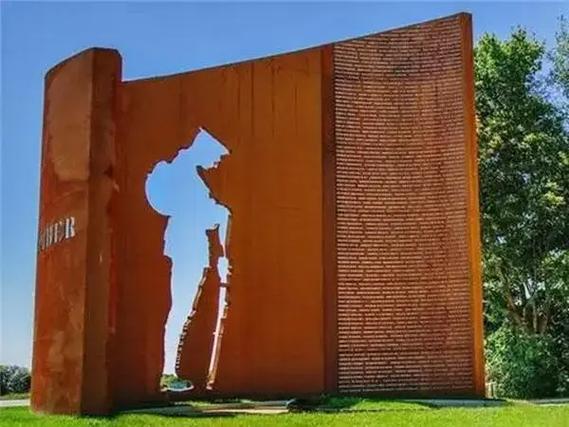 百色耐候钢板景观